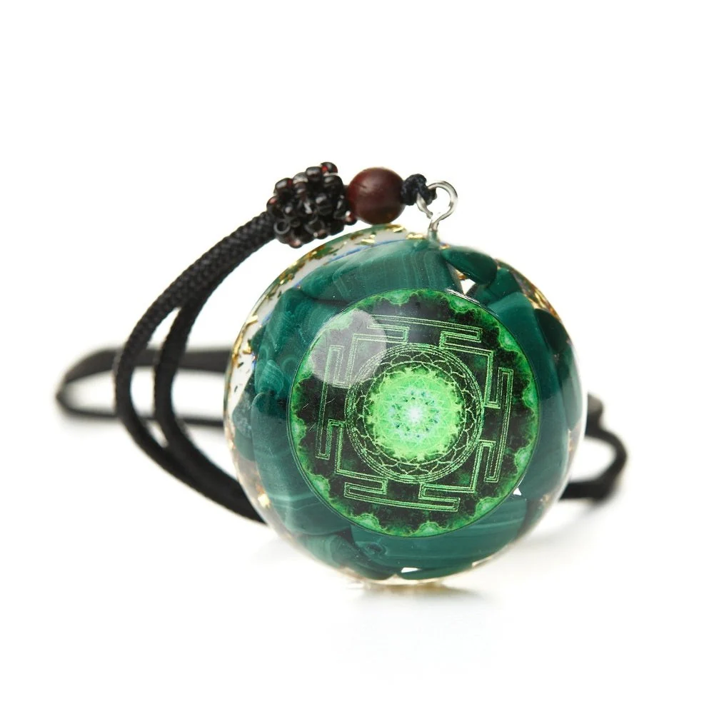 Spiritual Protection Orgonite Necklace - Image 3