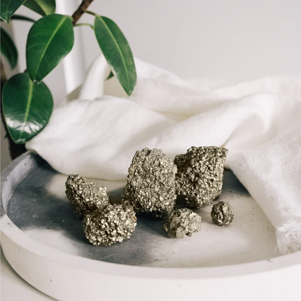 Strength Enhancing Raw Pyrite Crystal - Image 3