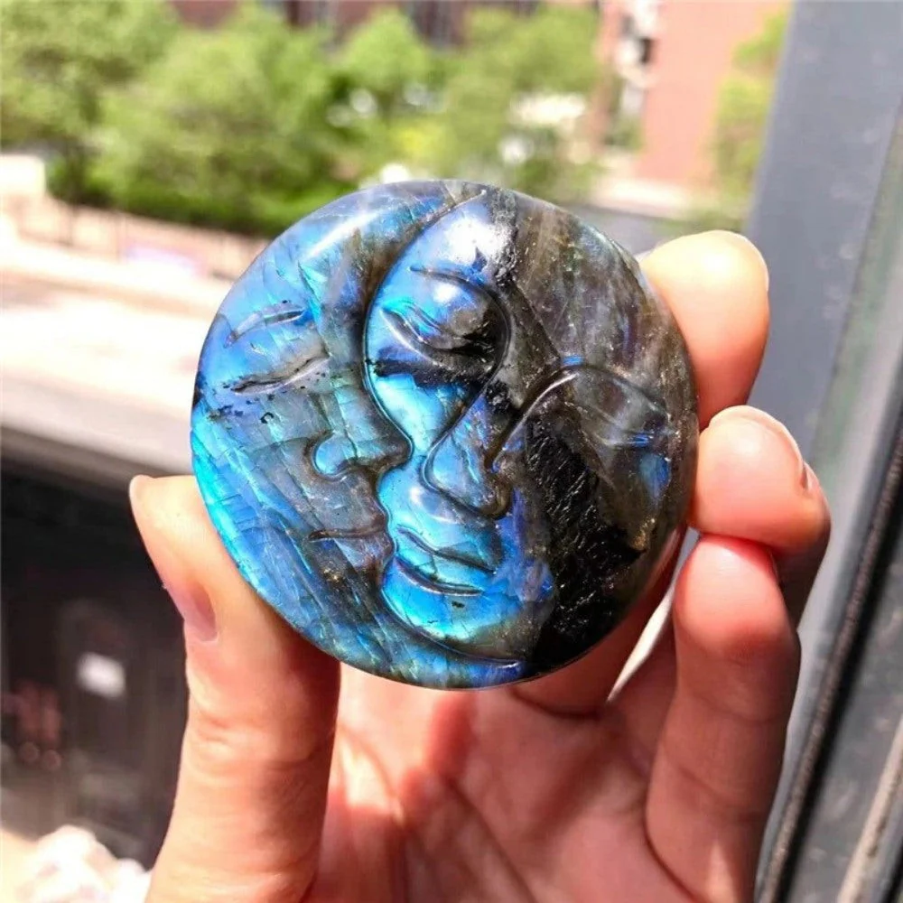 Sun And Moon Connection Labradorite Stone - Image 3