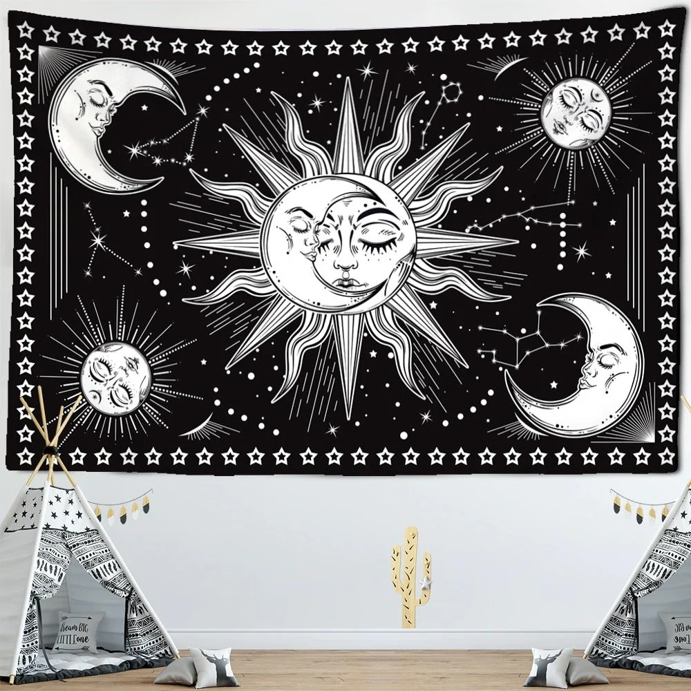 Sun and Moon Wall Tapestry - Image 4
