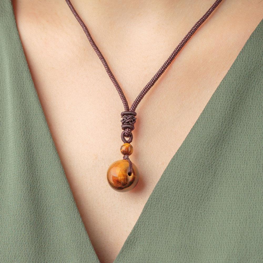 Tiger's Eye Stone Necklace - Image 4