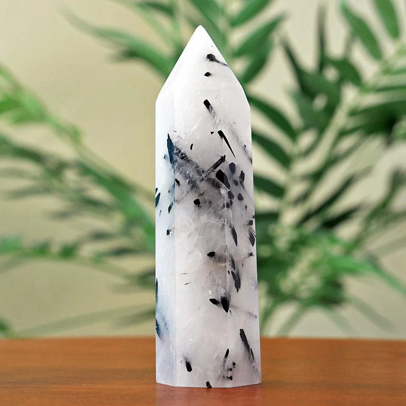 Tourmalinated Quartz Point - Image 3
