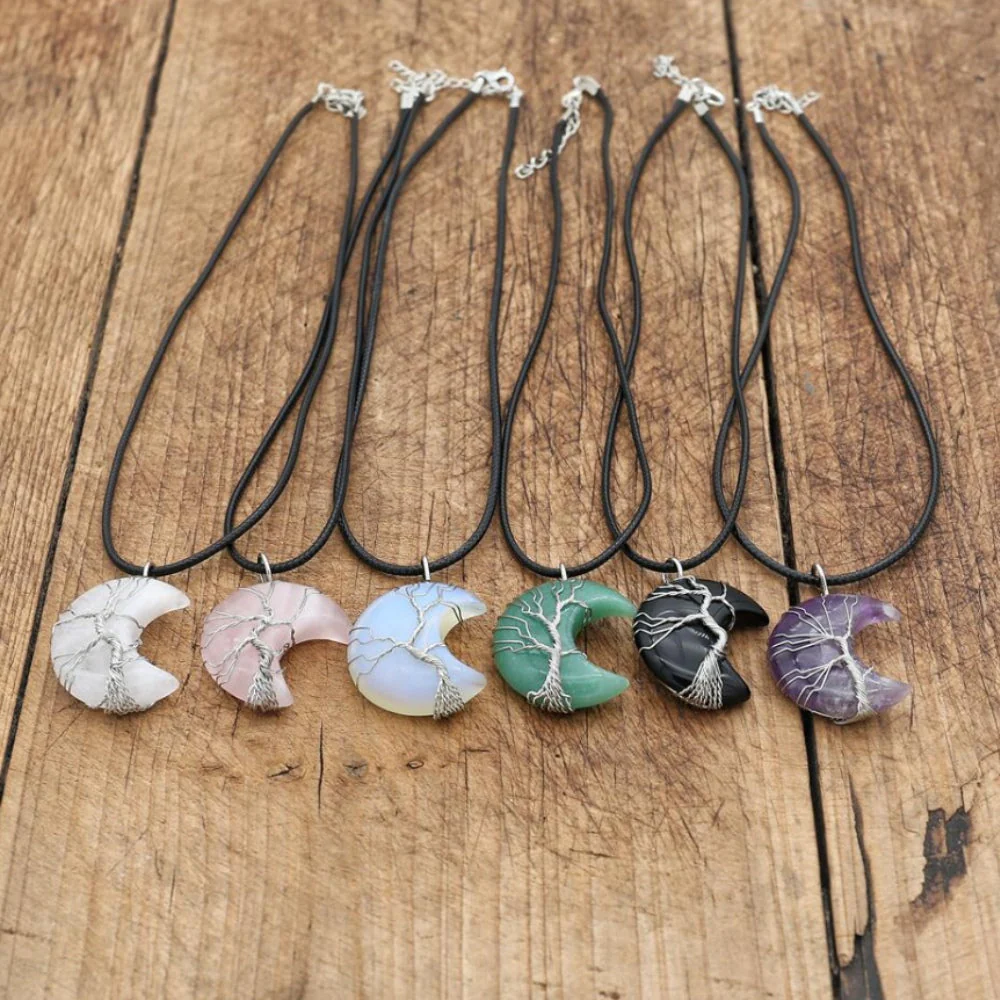 Tree of Life Moon Magic Necklace - Image 3