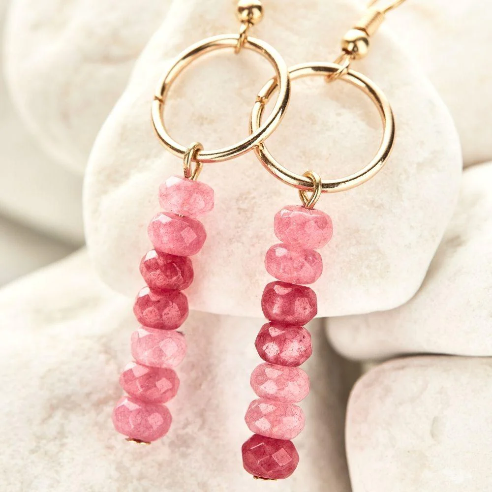 Vintage Jasper Earrings - Image 2