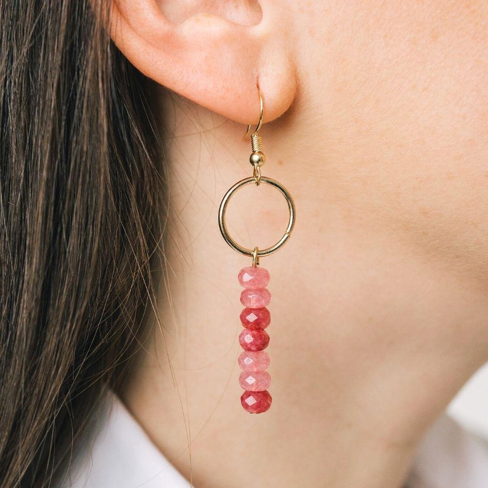 Vintage Jasper Earrings - Image 4