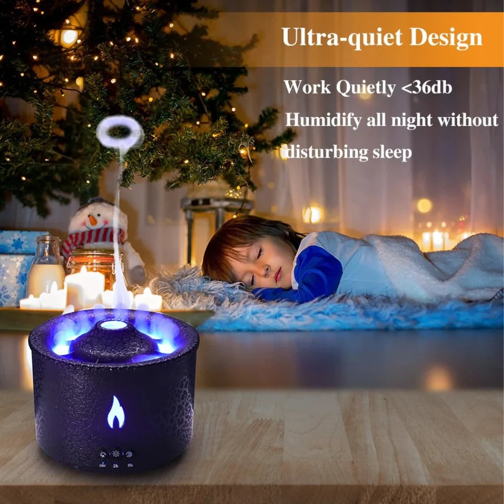 Volcano Flame Essential Oil Aroma Diffuser - Image 6