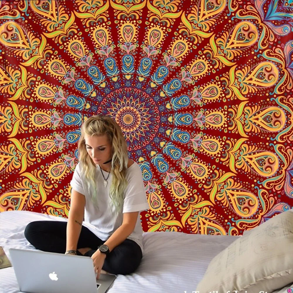Wondrous Mandala Tapestry Decor - Image 4