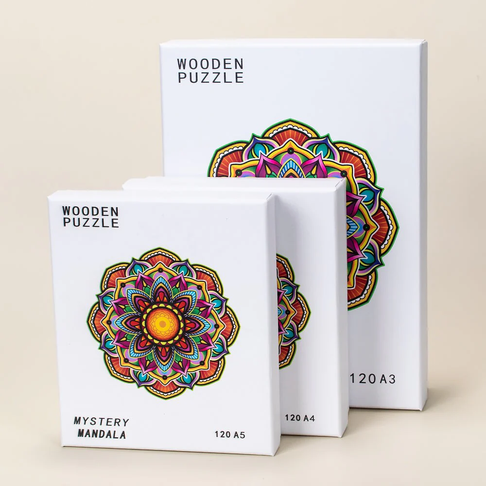 Wooden Mandala Puzzle - Image 2