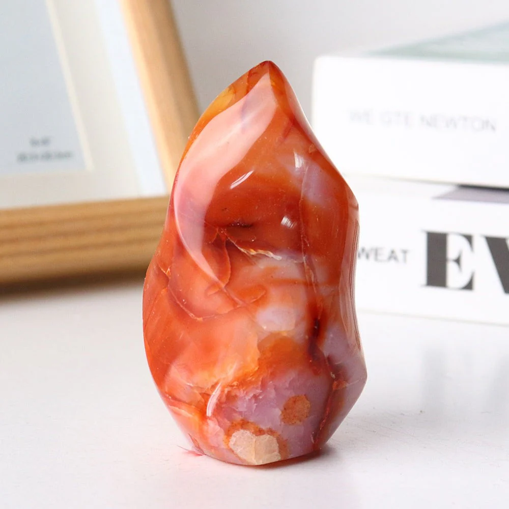 Carnelian Flame Crystal Point - Image 5