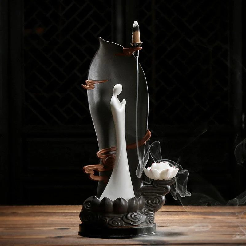 Zen Oriental Incense Burner - Image 3