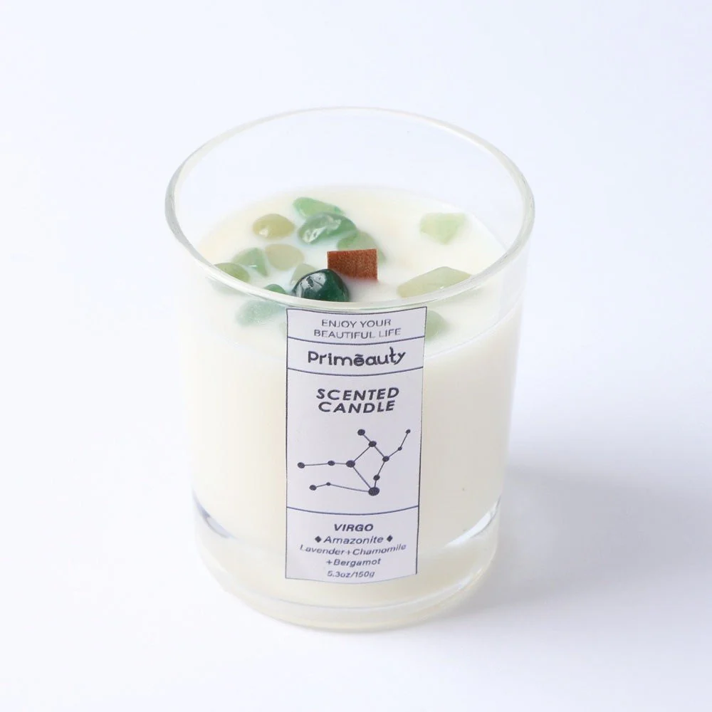 Zodiac Gemstone Scented Candle - Image 13