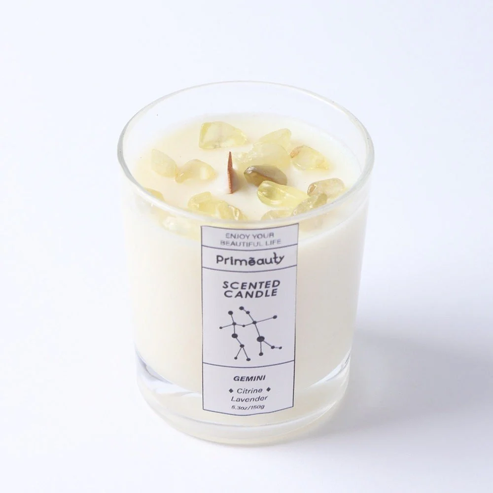 Zodiac Gemstone Scented Candle - Image 17
